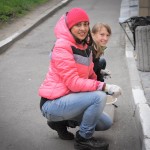 Юлия и Ксюша. Звездочка "Красим"