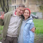 Таня... Она почти всегда скромно остается за кадром наших мероприятий. Она - с другой стороны камеры. Но именно она - душа нашего субботника )))